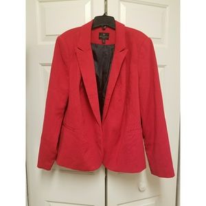 Worthington Red Blazer. Never worn before.